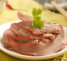 Freshly Boiled Pig Tongue