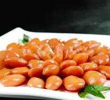 Freshly Harvested White Kidney Beans