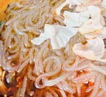 Handmade Red Lotus Intestine Rice Noodles