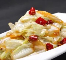 Sour and Spicy Cabbage