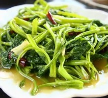 Stir-Fried Water Spinach