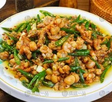 Spicy Frog with Green Chili