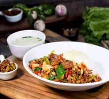 Spicy Beef Rice Bowl