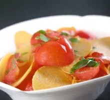 Tomato and Potato Slices