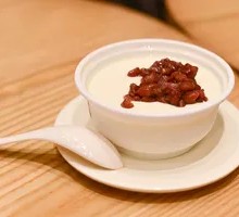 Red Bean Double-Layer Milk Pudding