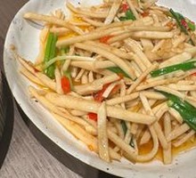 Stir-Fried Pu'er Wild Sweet Bamboo Shoots