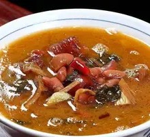 Dried Suancai and Red Bean Soup