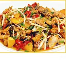 Dai-style Simao Chicken Stir-fry