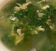 Mint Egg Soup