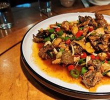 Spicy Green Pepper Chicken