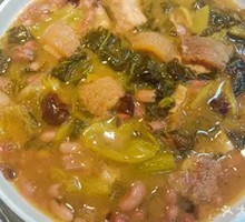 Old Jar Sichuan Pickled Cabbage Red Bean Pork Rind Soup