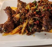 Hand-grabbed Pork Chop