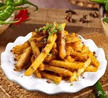 Spicy Potato Strips