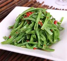 Shredded Ginger Beans