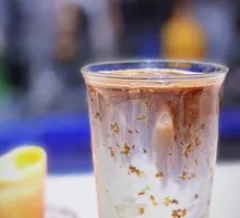 Rice Wine Osmanthus Iced Latte