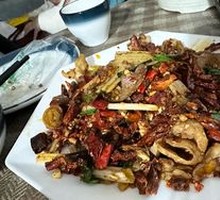 Dry-Fried Pork Intestines