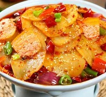 Dry Pot Potato Slices