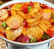 Dry Pot Potato Slices