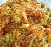 Glass Noodles with Cabbage