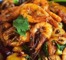 Spicy Dry Pot Shrimp