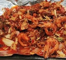 Dry Pot Shrimp and Chicken
