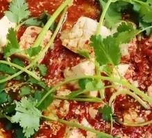 Fried Tofu and Fish Stew