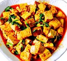 Fried Tofu with Minced Pork