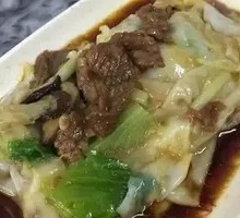 Egg and Beef Rice Noodle Roll