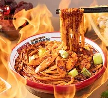 Beef Sausage Fried Rice Noodles