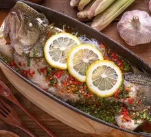 Thai Lemon Steamed Fish