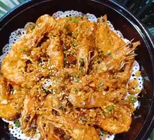 Prawn Stir-fry in Batter