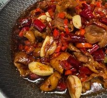 Spicy Pork Intestines Stir-fry