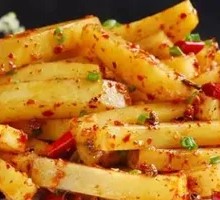 Spicy Potato Strips