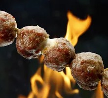 Grilled Beef Meatballs