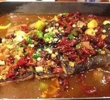 Sliced Fish with Spicy Sauce