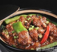 Spicy Pork Ribs and Chicken Stew
