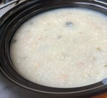 Century Egg and Pork Porridge