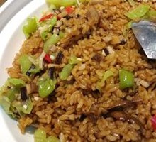 Dried Mushroom Fried Rice