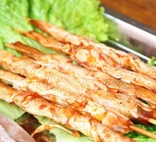 Charcoal-Grilled Chicken Tendons