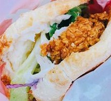 Spicy Chicken Leg Burger