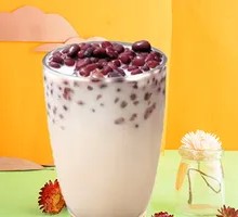 Red Bean Milk Tea