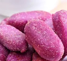 Purple Sweet Potato and Pea Pie