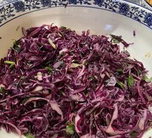 Spicy Vinegared Purple Cabbage