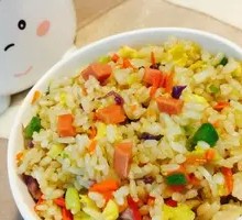 Egg and Ham Fried Rice