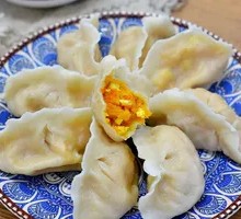 Pumpkin and Egg Dumplings