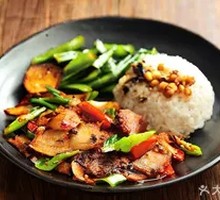 Chuanfu Twice-Cooked Pork Rice Bowl