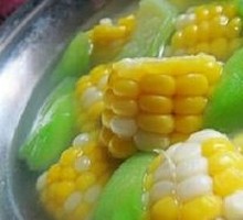 Special Small Cucumber and Corn Soup