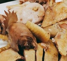 Stewed Chicken with Brown Sauce