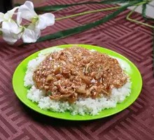 Sour Cabbage Noodle Rice Bowl