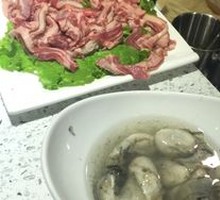 Fresh Oyster and Locust Dish